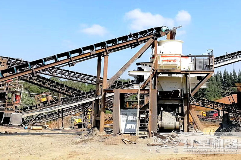 制砂機成品粒型好，成品多用于建筑工程，道路基建